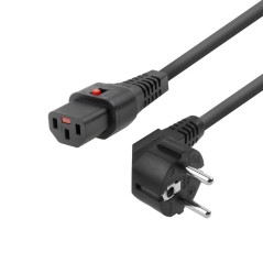 MicroConnect Powercord Schuko CEE 7/7 male - MC-SCHC13-5